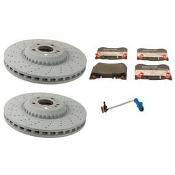 Mercedes Disc Brake Pad and Rotor Kit - Front (370mm) 2319050014